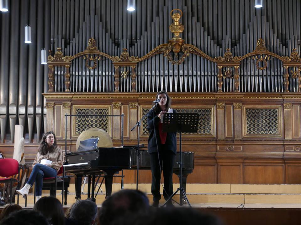 Elizabeth Grech participates in the UNESCO International Poetry Day organised by EUNIC in Rome