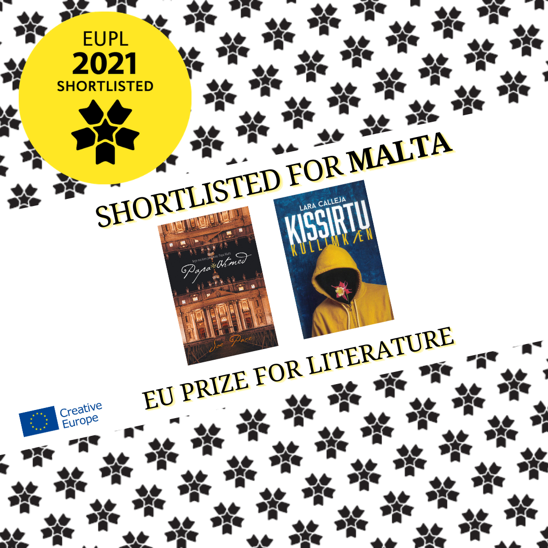 Two Maltese authors shortlisted for European Union prize for literature 2021