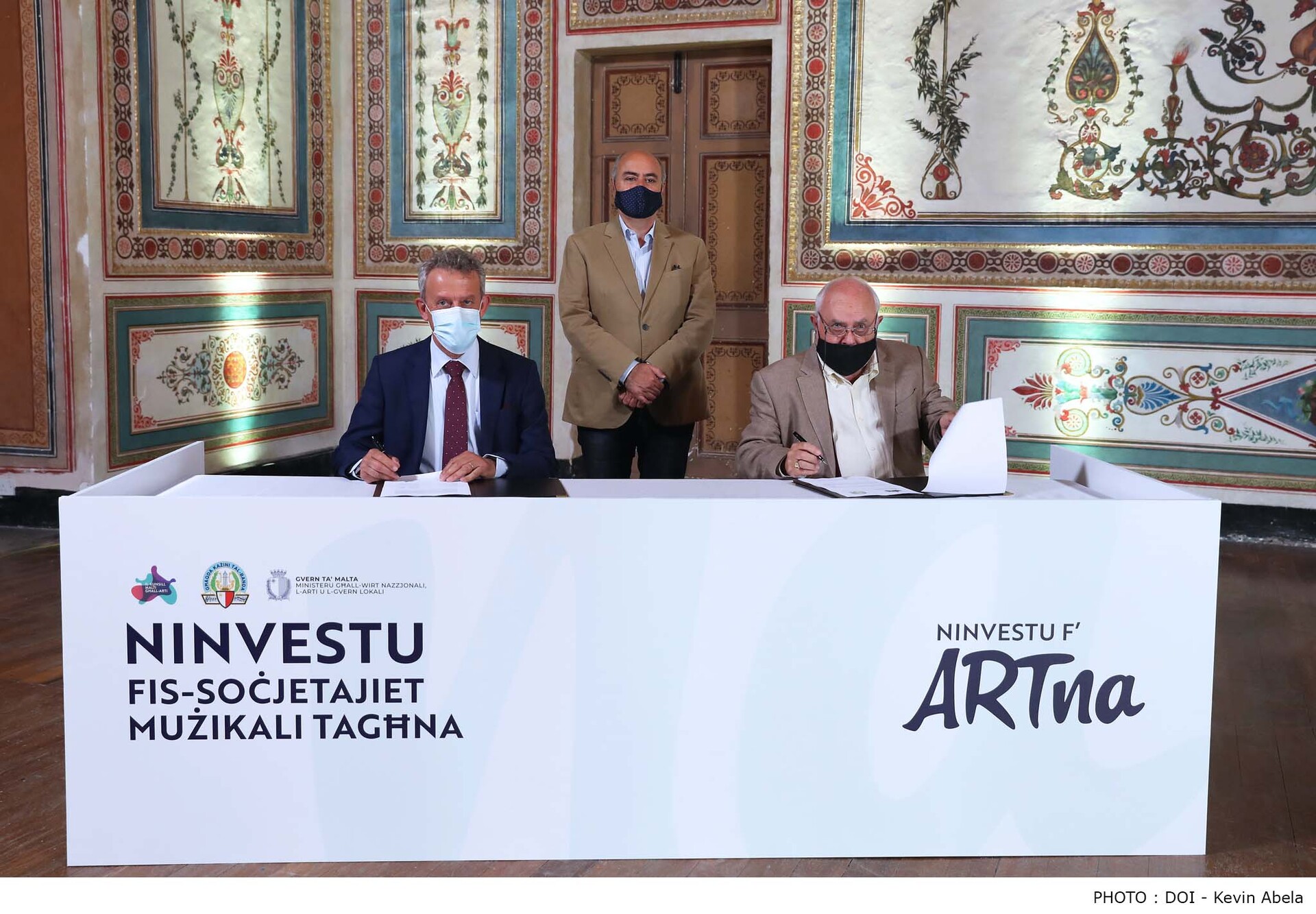 Memorandum of Understanding between Arts Council Malta and Għaqda Każini tal-Banda reaffirms Government’s commitment towards traditional culture