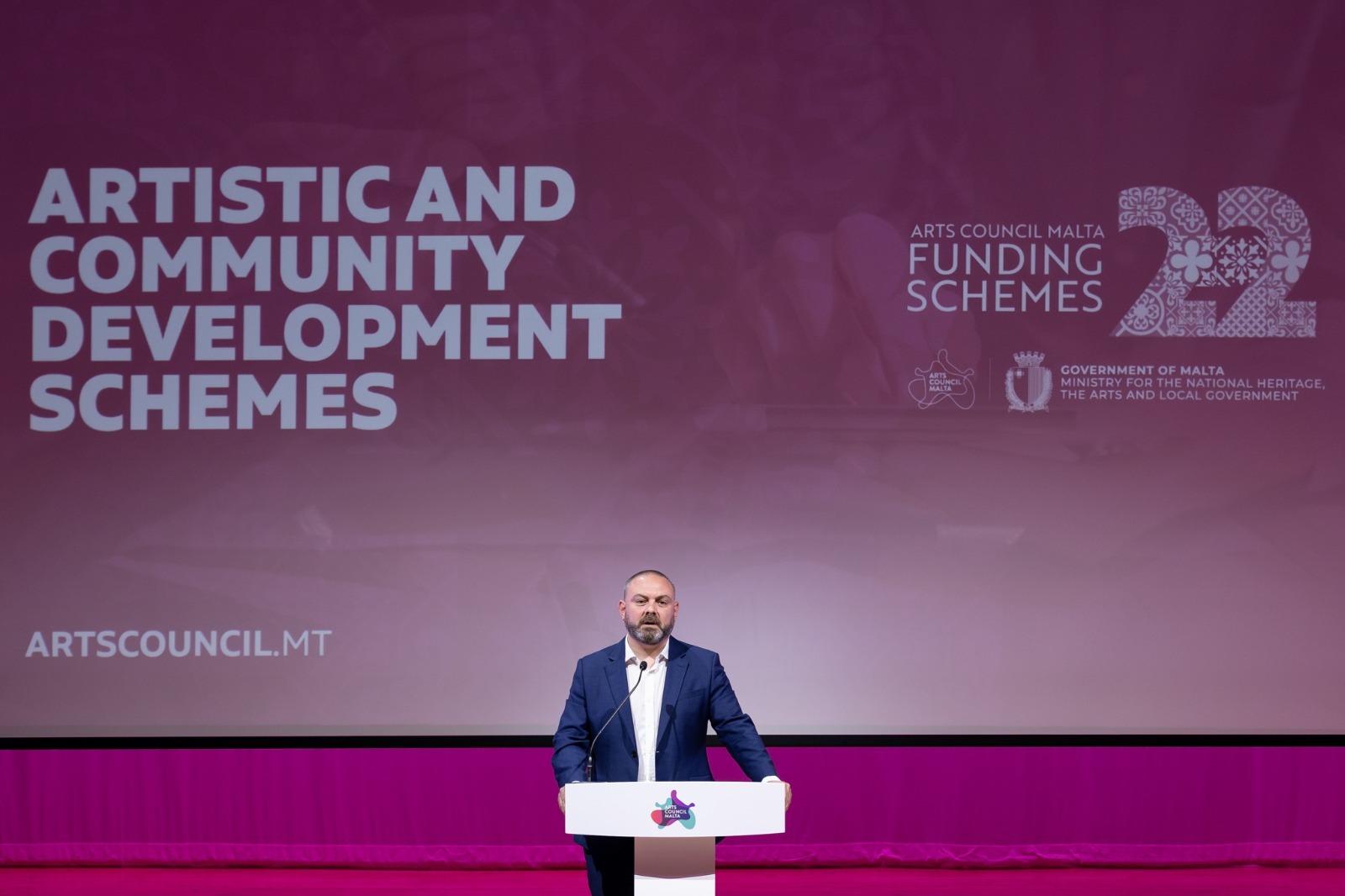 Launch of the Artistic Development programme made up of four specific schemes amounting to €800,000