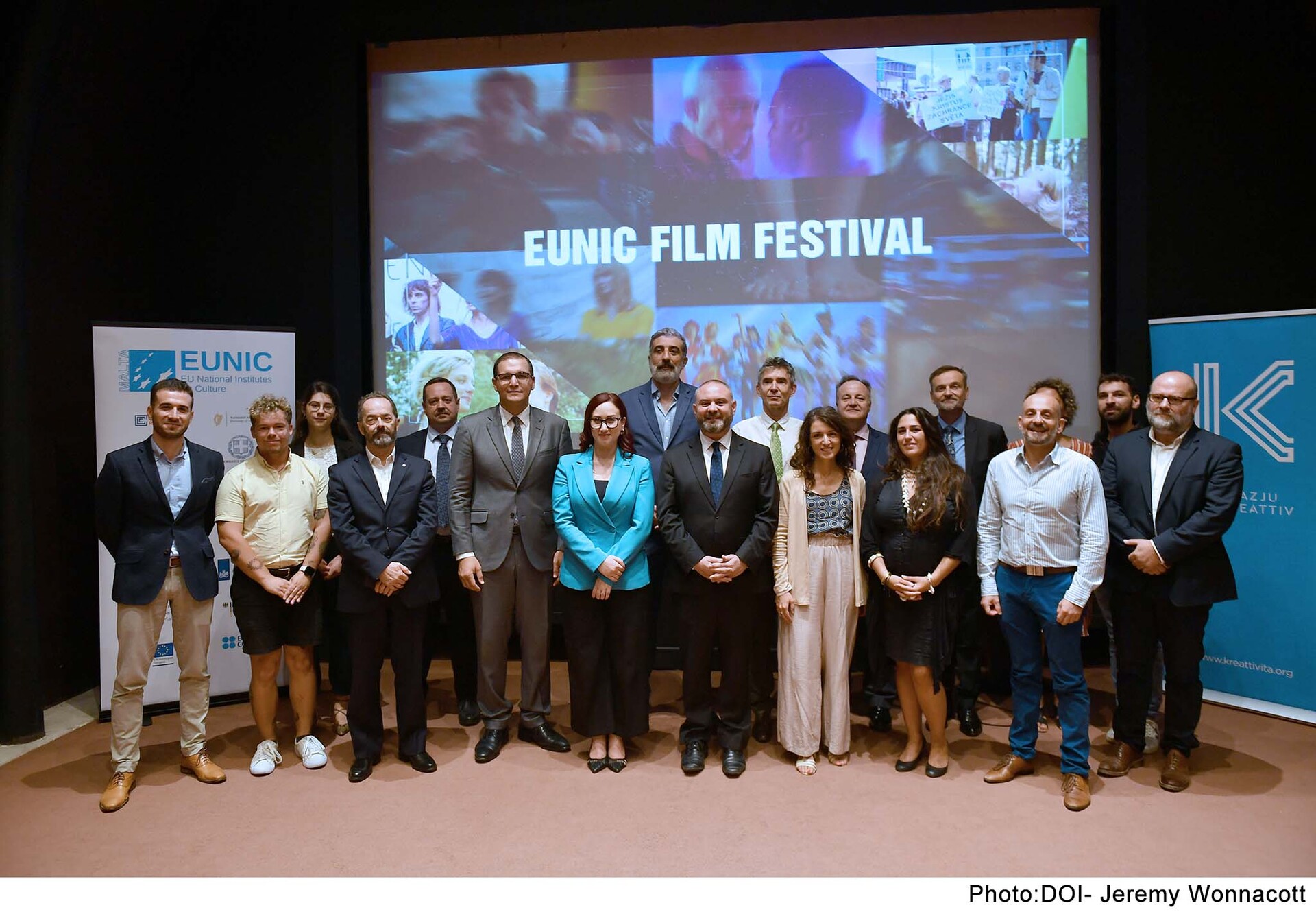 Launch of the EUNIC Malta Film Festival 2023 ​​​