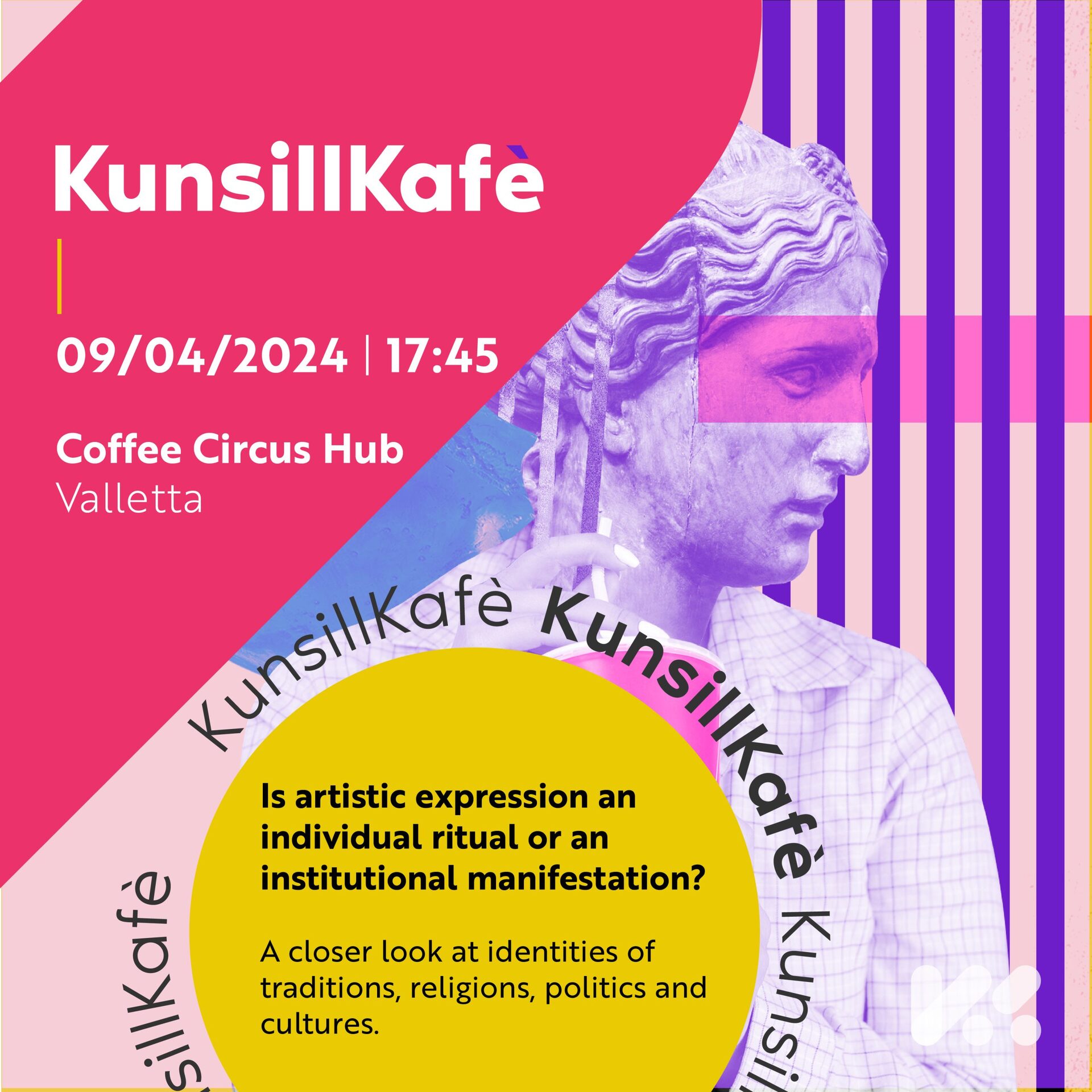 Arts Council Malta has launched KunsillKafè