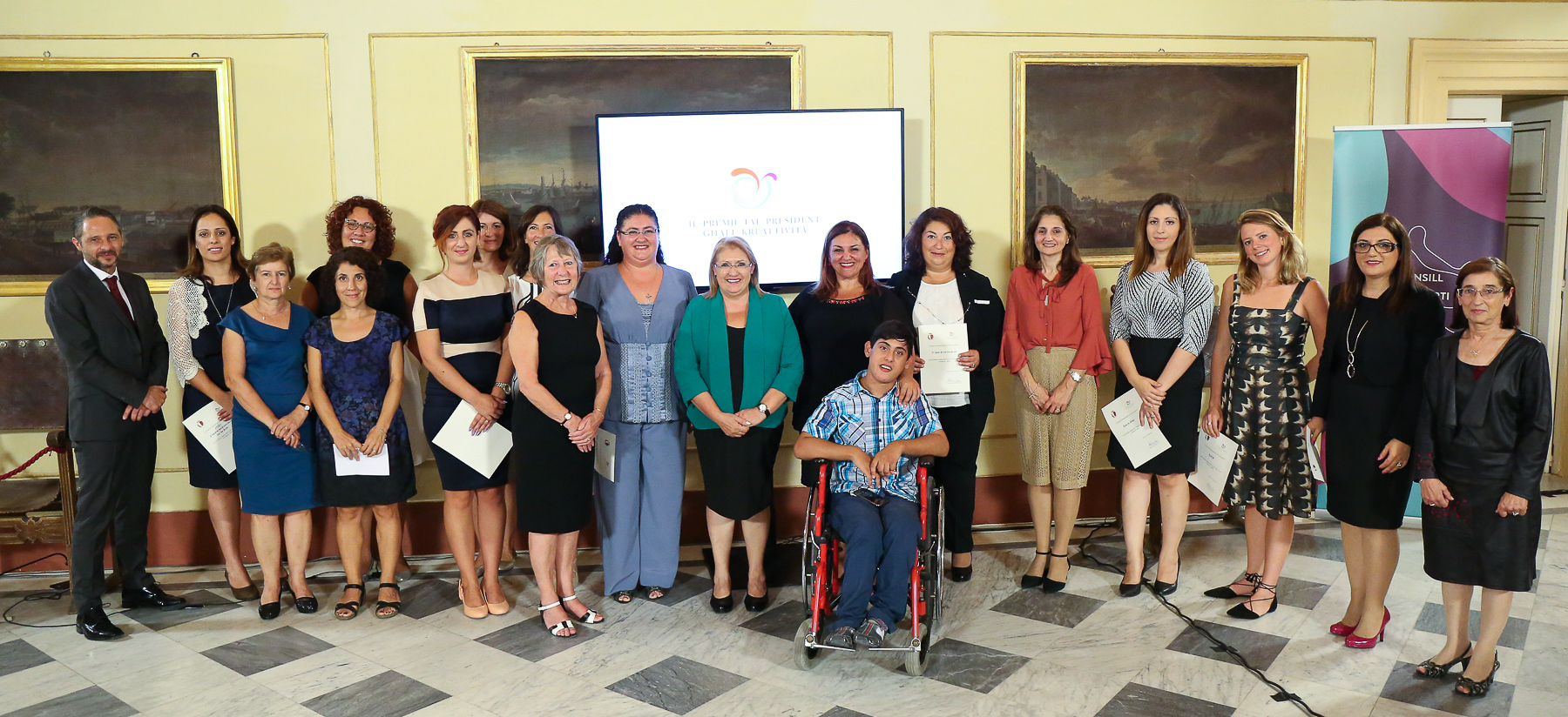 10 social and community projects selected for the Premju tal-President għall-Kreattività 2016